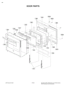 Door Parts parts for Lg Range FS1775LS from AppliancePartsPros.com