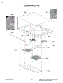Cooktop Parts parts for Lg Range FS1787SS from AppliancePartsPros.com