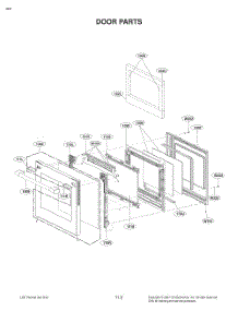 Door Parts parts for Lg Range FS1787SS from AppliancePartsPros.com