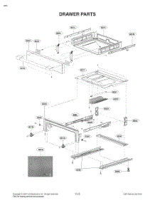 Drawer Parts parts for Lg Range FS1787SS from AppliancePartsPros.com