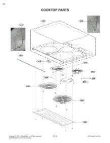 Cooktop Parts parts for Lg Range FS1787US from AppliancePartsPros.com