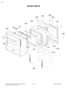 Door Parts parts for Lg Range FS1787US from AppliancePartsPros.com