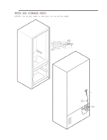 Water And Ice Maker Parts parts for Lg Refrigerator GC-B288GQNP from AppliancePartsPros.com