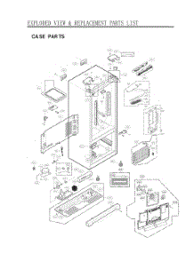 Valve And Water Tube Parts parts for Lg Refrigerator GC-B288GSNP from AppliancePartsPros.com