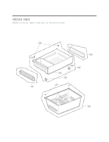Freezer parts for Lg Refrigerator GC-J268NSSM from AppliancePartsPros.com