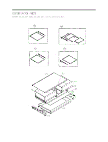 Refrigerator Part parts for Lg Refrigerator GC-J288NSXM from AppliancePartsPros.com