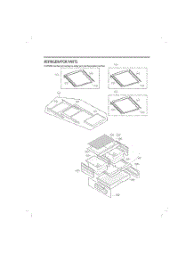 Refrigerator Parts parts for Lg Refrigerator GC-J28AGKXM from AppliancePartsPros.com