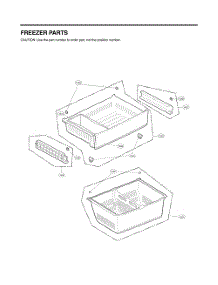 Freezer Parts parts for Lg Refrigerator GC-L288NSJP from AppliancePartsPros.com