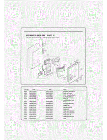 Ice Maker And Ice Bin parts for Lg Refrigerator GC-L28AGSXM from AppliancePartsPros.com