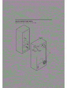 Valve And Water Tube Parts parts for Lg Refrigerator GC-L28ANKJM from AppliancePartsPros.com