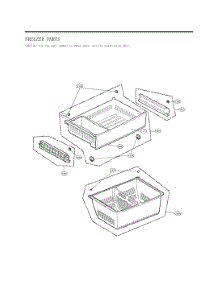 Freezer parts for Lg Refrigerator GC-X268NMSM from AppliancePartsPros.com