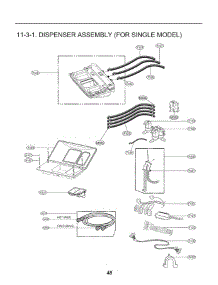 Section 3 parts for Lg Washer GCWF1069CS3 from AppliancePartsPros.com