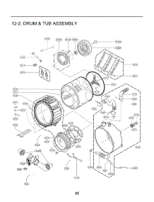 Section 2 parts for Lg Washer GCWM1069QD7 from AppliancePartsPros.com