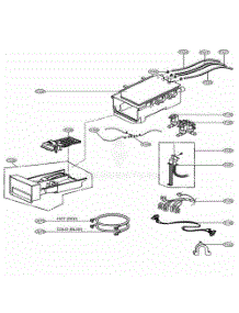 Dispenser Assembly parts for Lg Washer GCWP1069CD2 from AppliancePartsPros.com