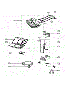 Dispenser Assembly parts for Lg Washer GCWP1069CS2 from AppliancePartsPros.com