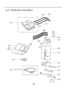 Section 3 parts for Lg Washer GCWW1069CS7 from AppliancePartsPros.com