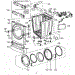 Cabinet And Door Assembly Electric Stack Lower Type