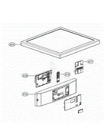 Control Panel And Plate Assembly Card Type parts for Lg Dryer GD1329CGD2 from AppliancePartsPros.com