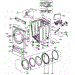 Cabinet And Door Assembly Gas Stack Upper Type