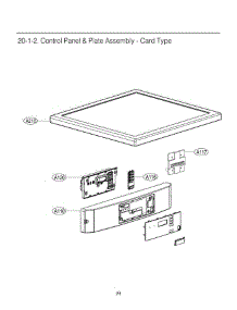 Control Panel & Plate parts for Lg Dryer GDL1329CEW7 from AppliancePartsPros.com