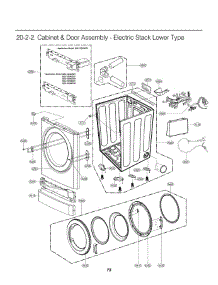 Section 2 parts for Lg Dryer GDL1329QES8 from AppliancePartsPros.com