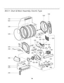 Section 3 parts for Lg Dryer GDL1329QES8 from AppliancePartsPros.com
