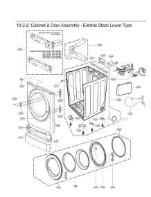 Section 2 parts for Lg Dryer GDP1329CED2 from AppliancePartsPros.com