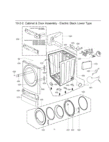 Section 2 parts for Lg Dryer GDP1329CES2 from AppliancePartsPros.com