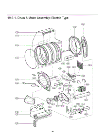 Section 3 parts for Lg Dryer GDP1329CES2 from AppliancePartsPros.com