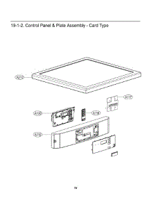 Control Panel & Plate parts for Lg Dryer GDP1329CEW2 from AppliancePartsPros.com