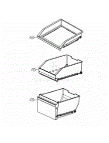 F-Room Drawer Part parts for Lg Refrigerator GF5D906SL from AppliancePartsPros.com