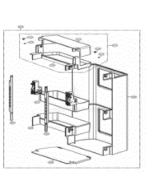 R-Room Home Bar parts for Lg Refrigerator GF5D906SL from AppliancePartsPros.com