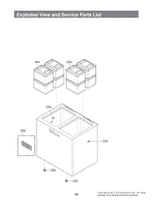 Section 2 parts for Lg Refrigerator GKIM08121V from AppliancePartsPros.com