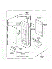 Control Panel Parts parts for Lg Range GLMB186CB from AppliancePartsPros.com
