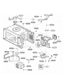 Interior Parts 1 parts for Lg Range GLMB186CB from AppliancePartsPros.com