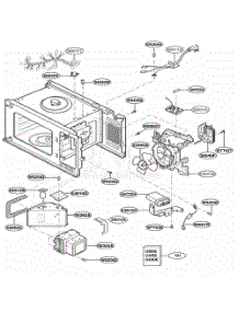 Interior Parts 2 parts for Lg Range GLMB186CB from AppliancePartsPros.com