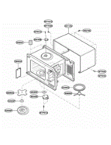 Oven Cavity Parts parts for Lg Wall Oven GLMB186CS from AppliancePartsPros.com