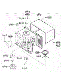 Oven Cavity Parts parts for Lg Range GLMB186KS from AppliancePartsPros.com