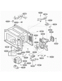 Interior Parts parts for Lg Range GMS1121TW from AppliancePartsPros.com