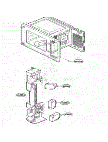 Latch Board Parts parts for Lg Range GMS1121TW from AppliancePartsPros.com