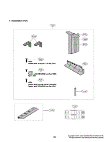 Installation Part parts for Lg Refrigerator GR-617AGPPM from AppliancePartsPros.com