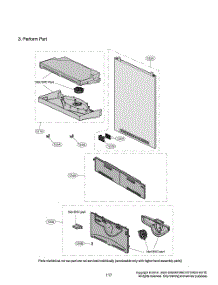 Perform Part parts for Lg Refrigerator GR-617AGPPM from AppliancePartsPros.com