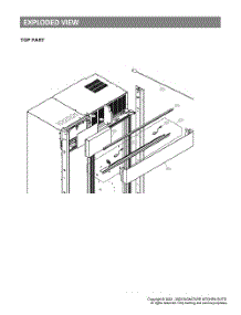Top Part parts for Lg Refrigerator GR-726SGSCM from AppliancePartsPros.com