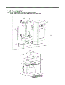 R-Room Home Part 1 parts for Lg Refrigerator GR-D34FBGJM from AppliancePartsPros.com
