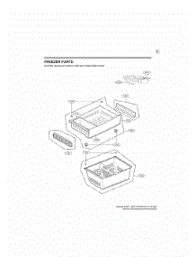 Freezer Parts parts for Lg Refrigerator GR-F298NKSH from AppliancePartsPros.com