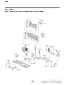 Cycle Parts parts for Lg Refrigerator GR-J248FSYM from AppliancePartsPros.com