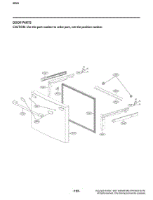 Door Parts 3 parts for Lg Refrigerator GR-J248FSYM from AppliancePartsPros.com