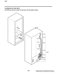 Ice Maker And Ice Bin Parts 2 parts for Lg Refrigerator GR-J248FSYM from AppliancePartsPros.com