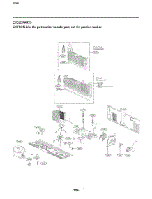 Cycle Parts parts for Lg Refrigerator GR-J308MMYM from AppliancePartsPros.com