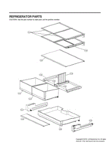 Refrigerator Parts parts for Lg Refrigerator GR-J308MMYM from AppliancePartsPros.com